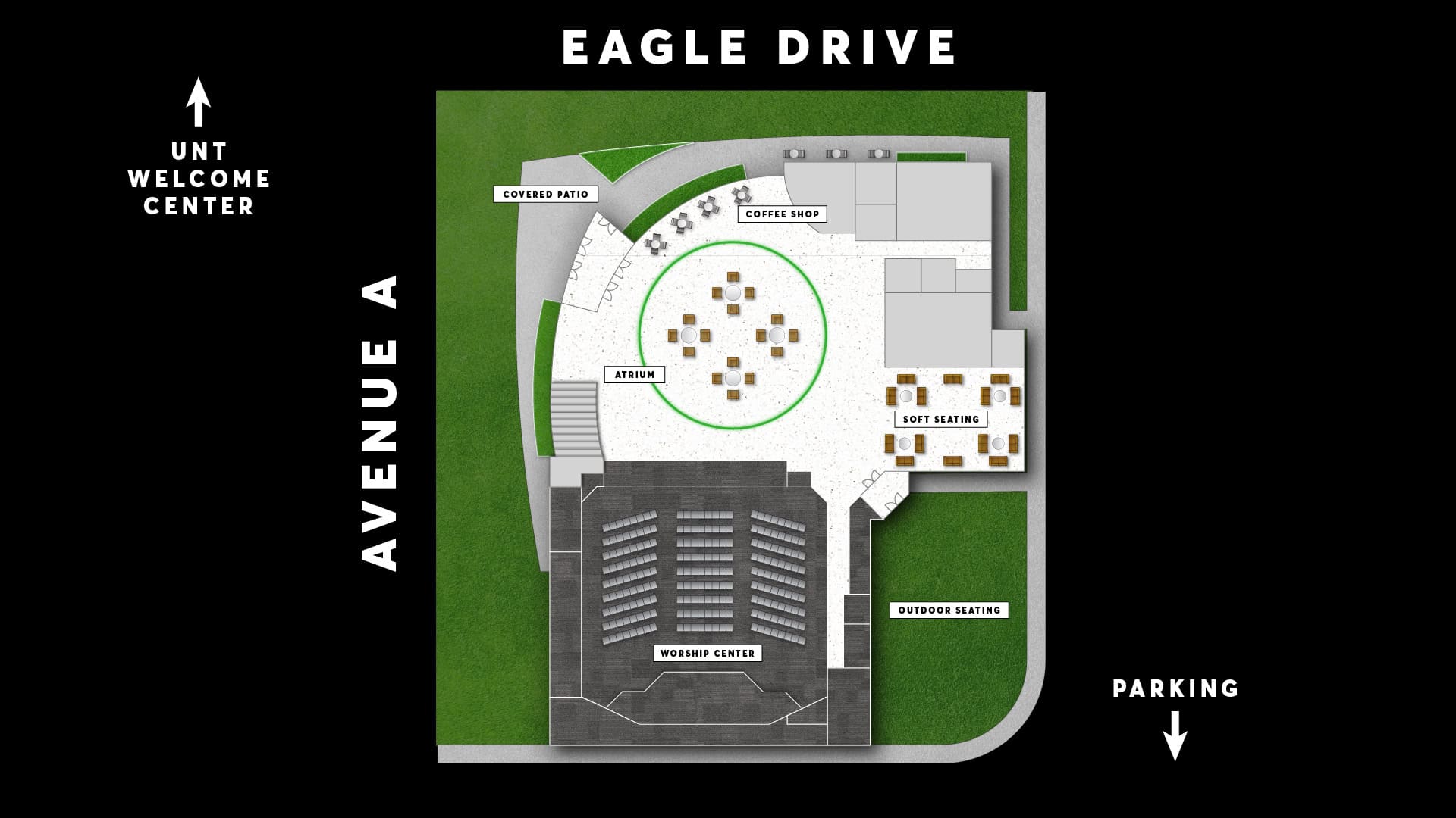 UNT Site Map